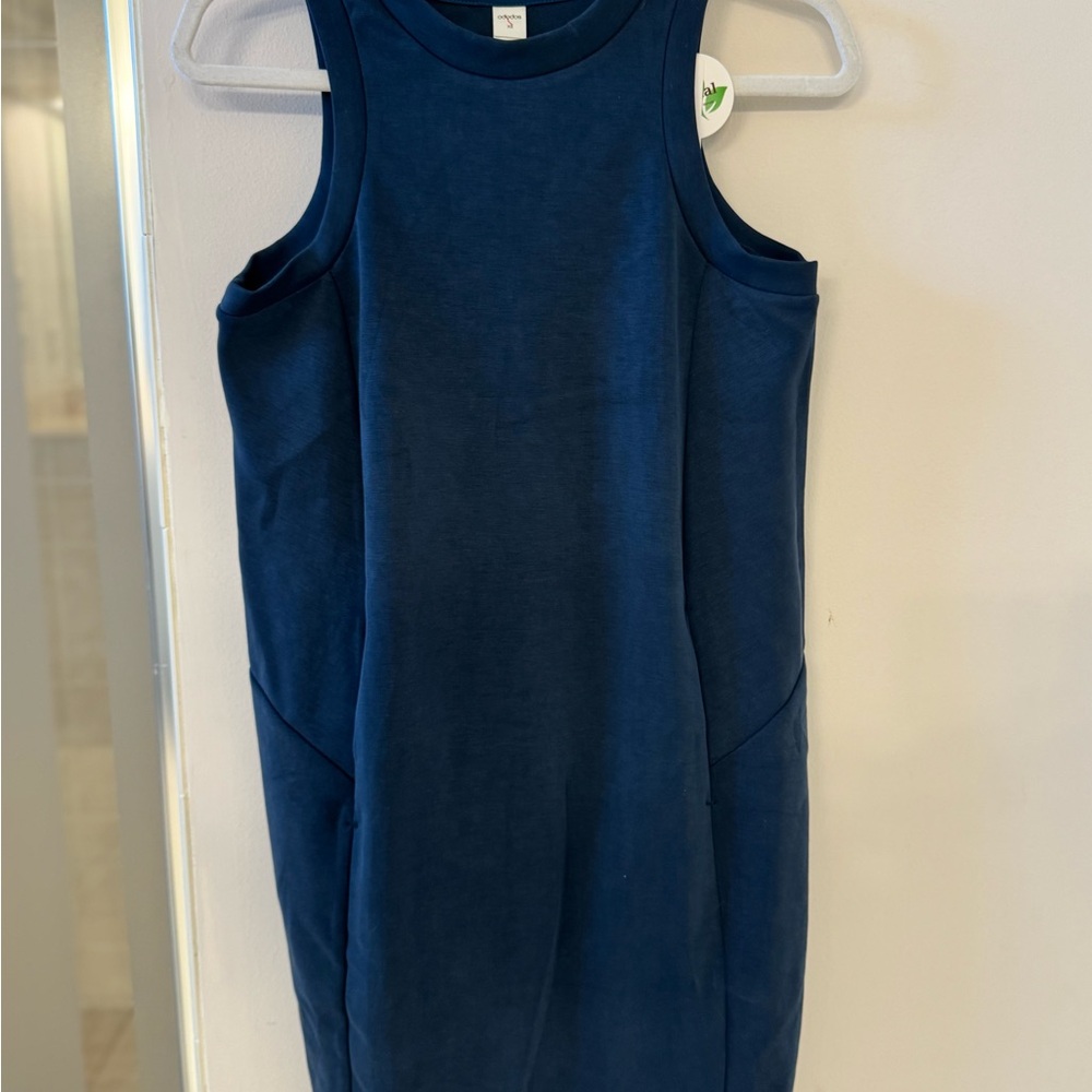 Sleeveless Tank Modal Navy Blue Dress